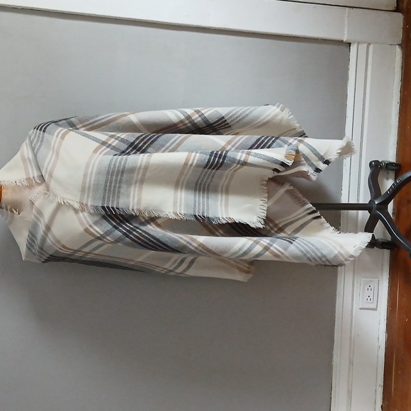 Striped Multicolor Shawl Wrap - Picture 11 of 11